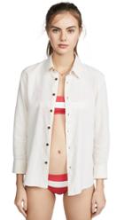 Solid Striped Linen Button Down