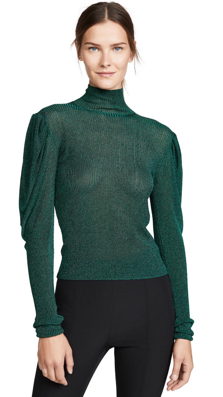 Caroline Constas Long Sleeve Turtleneck