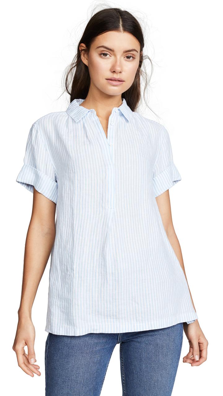 Ayr The Burst Linen Shirt