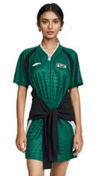 Alexanderwang T Front Tie Dress With Collar