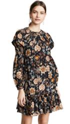 Thurley Sonar Gold Dobby Dress