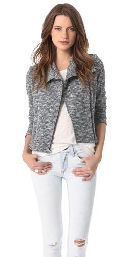 Lanston Tweed Zip Jacket