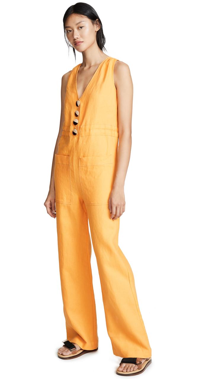 Nicholas Button Jumpsuit