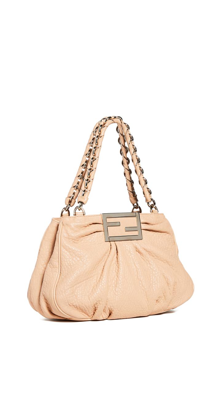 What Goes Around Comes Around Fendi Beige Mia Bag