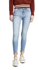 Frame Le High Skinny Front Chew Jeans