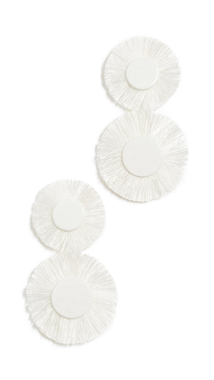 Baublebar Fringe Circle Earrings