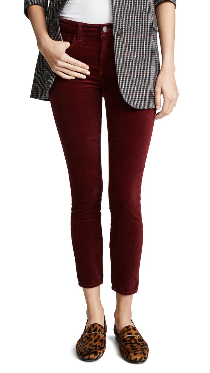 L Agence Margot Velvet Jeans