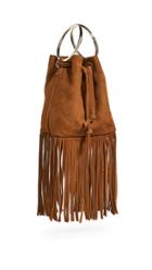 Maison Boinet Medium Fringe Bucket Bag