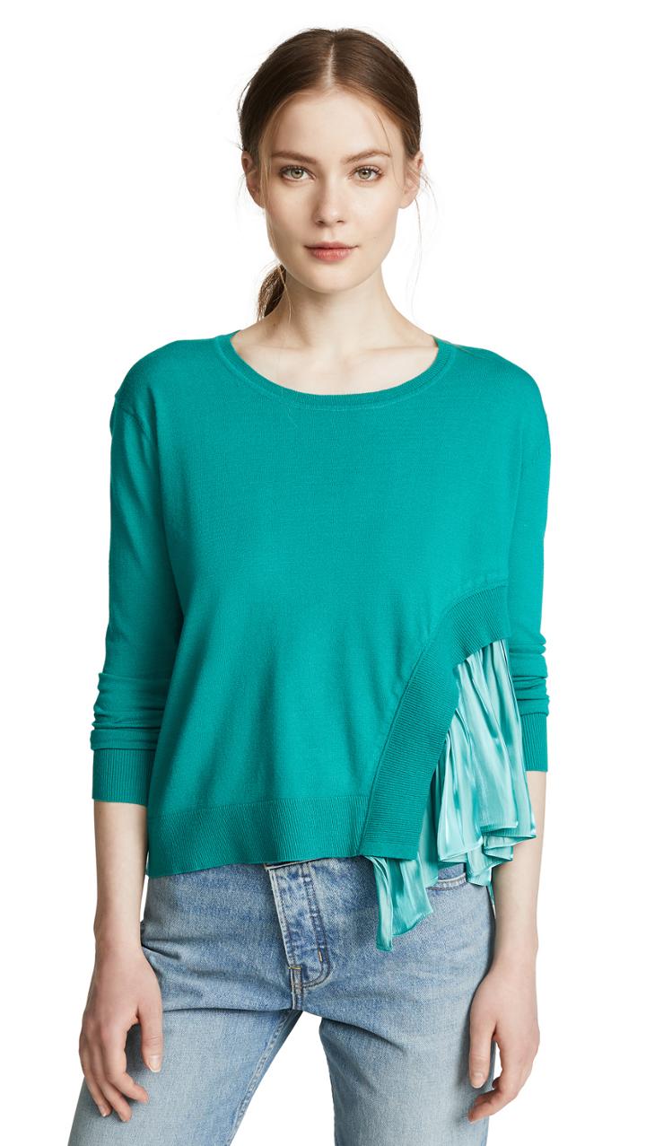 Rhie Jane Pullover With Combo Hem