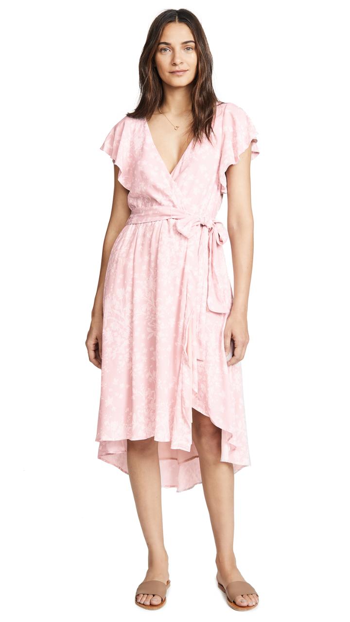 Mcguire Denim Bassinger Wrap Dress