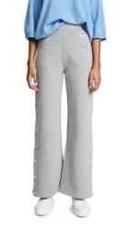 Courreges Side Snap Fleece Trousers