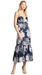 Jill Jill Stuart Ruffle Floral Gown
