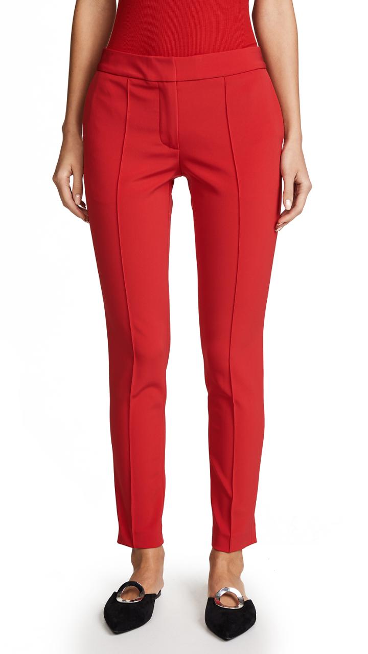 Yigal Azrouel Red Pants