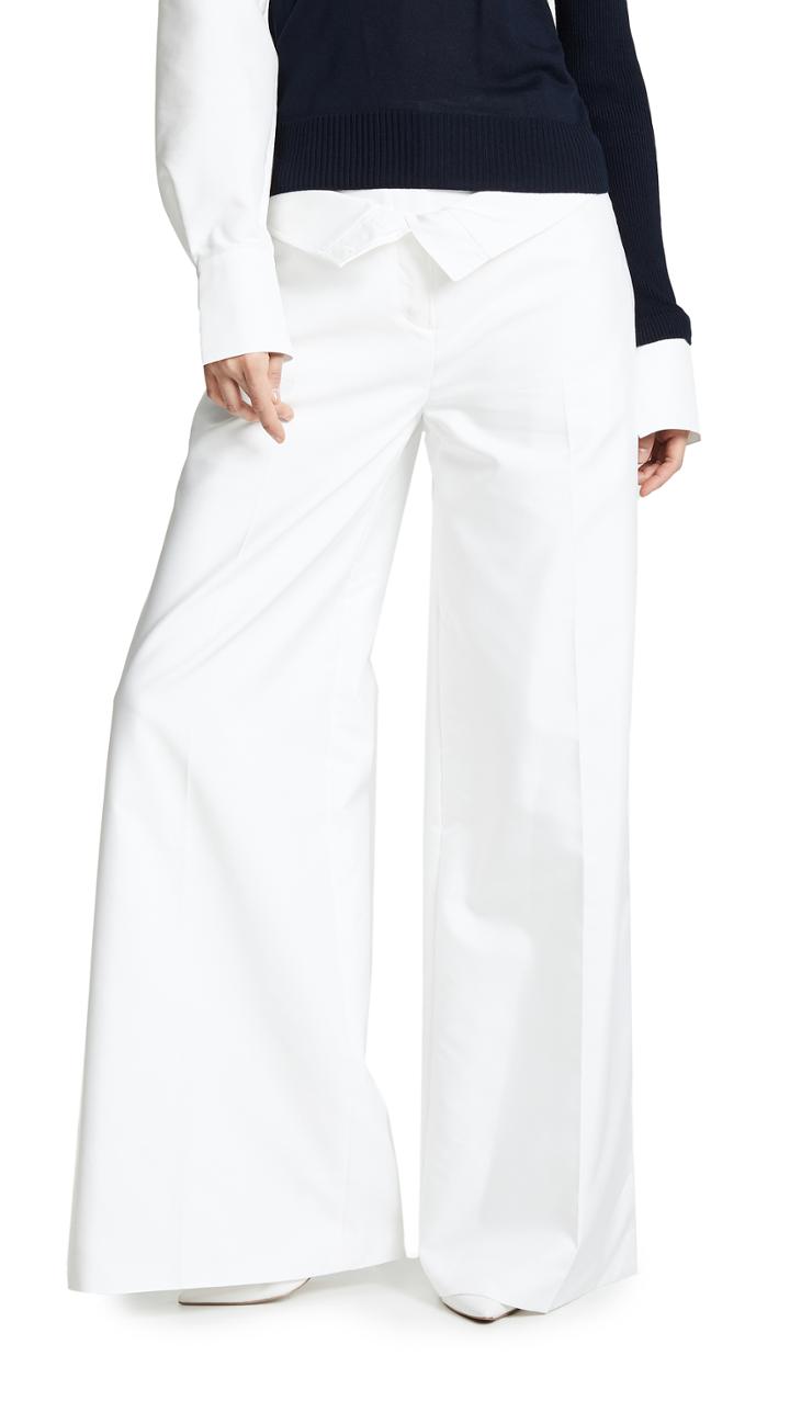 Adeam Double Waistband Trousers