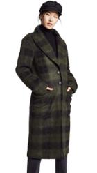 Twenty Tees Walker Plaid Long Coat