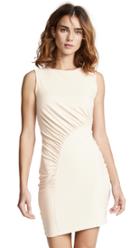 Susana Monaco Sleeveless Gathered Curve Dress