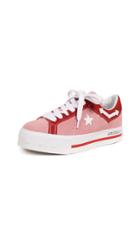 Converse X Mademe One Star Lift Platform Sneakers