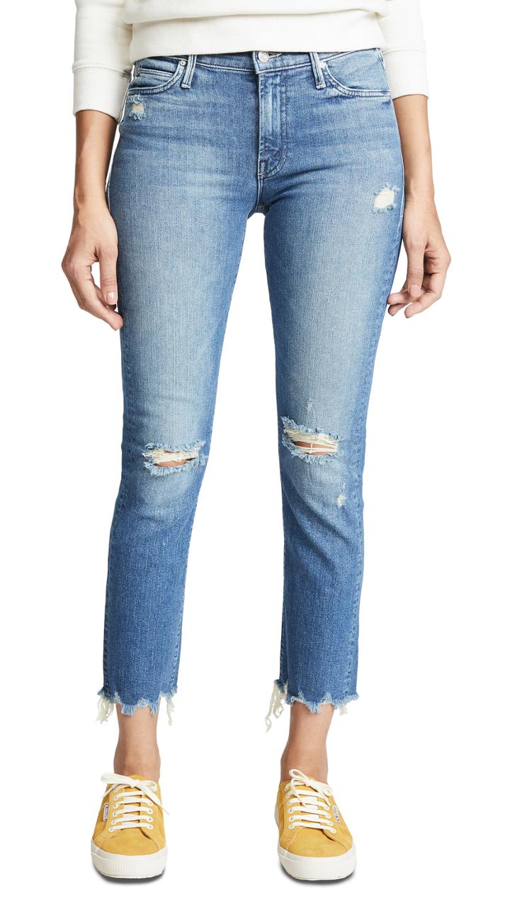 Mother The Rascal Ankle Chew Jeans