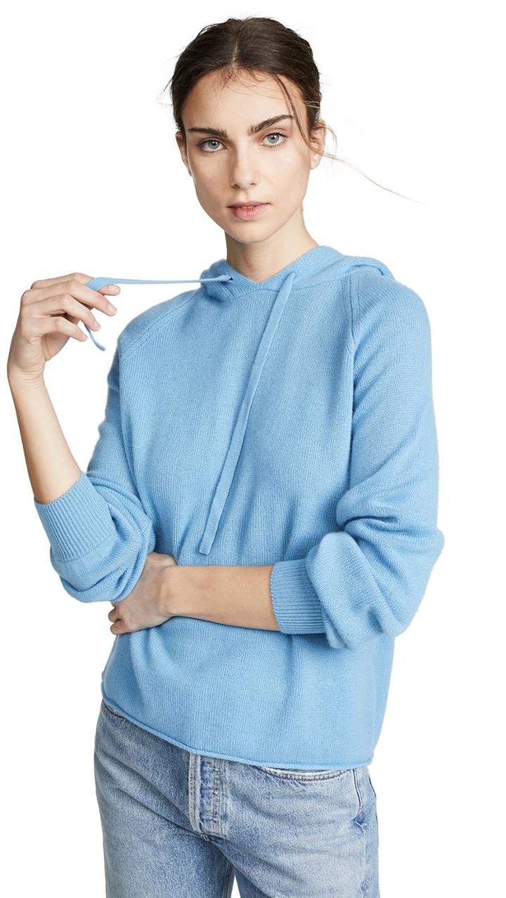 Vince Raglan Cashmere Hoodie