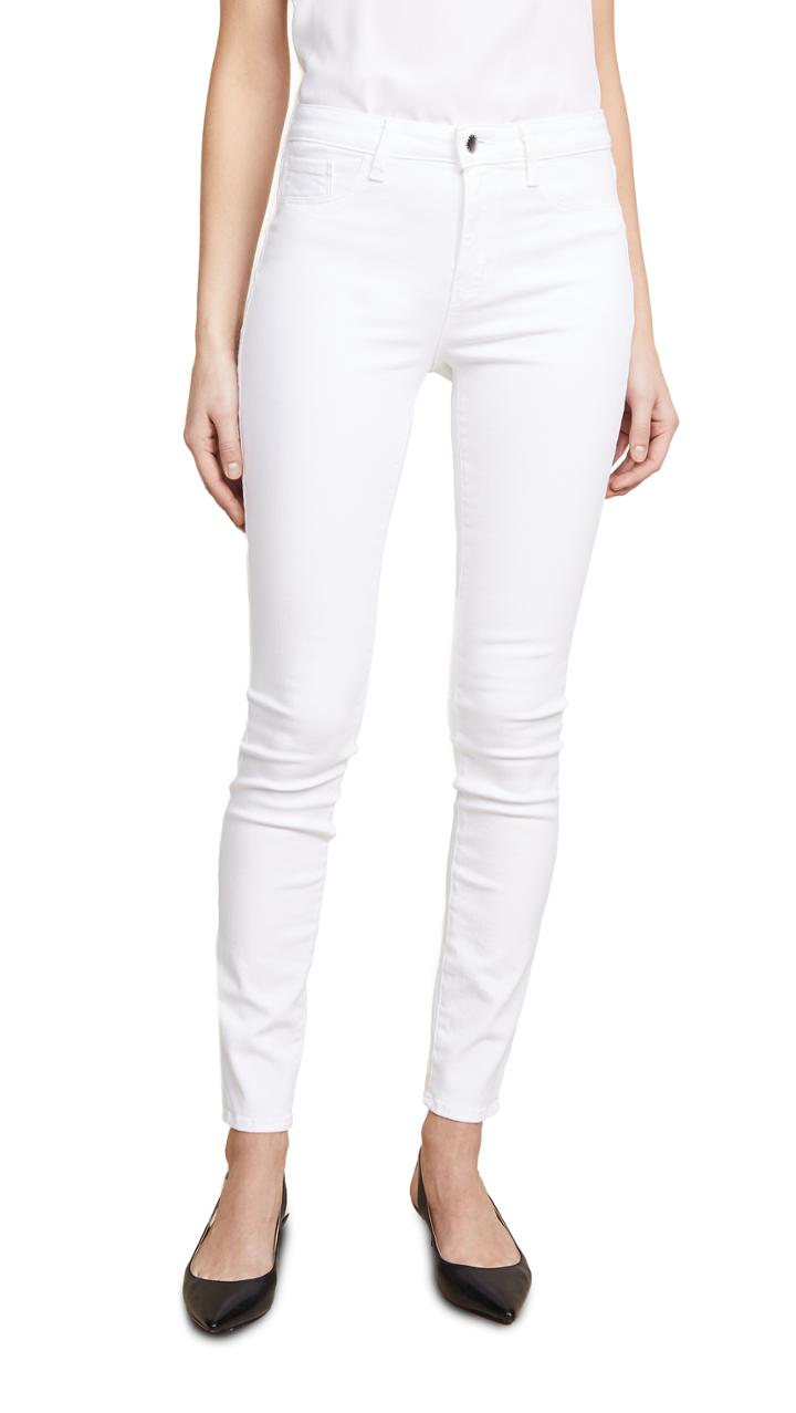 L Agence Marguerite High Rise Skinny Jeans