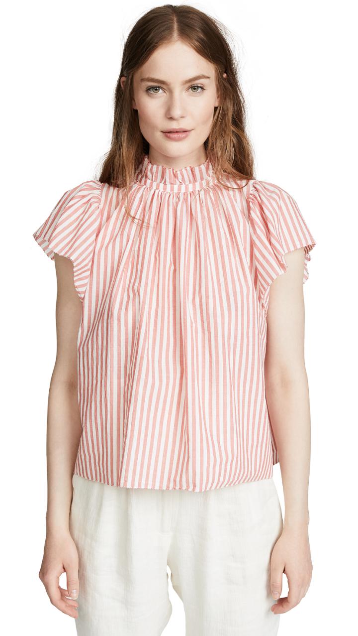 Birds Of Paradis Carla High Neck Blouse