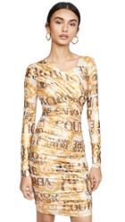 Versace Jeans Couture Versace Long Sleeve Dress