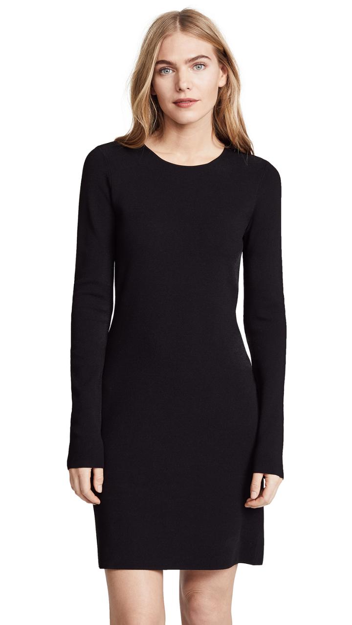 Diane Von Furstenberg Crew Neck Knit Dress