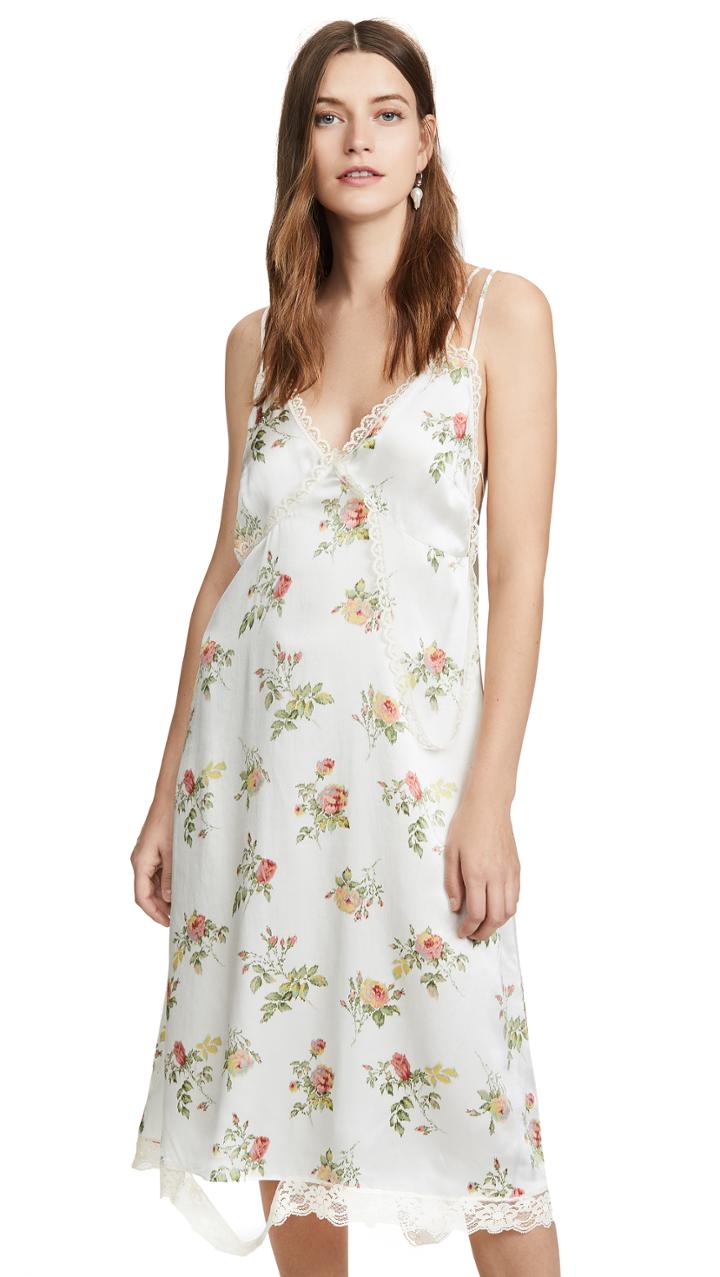 R13 Deconstructed Slip Dress