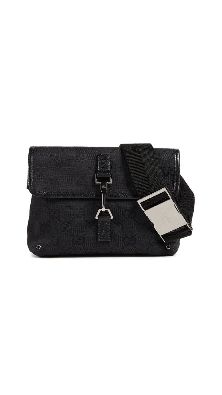 What Goes Around Comes Around Gucci Canvas Belt Bag