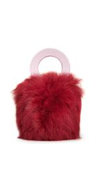 Maison Boinet Xs Shearling Bucket Bag