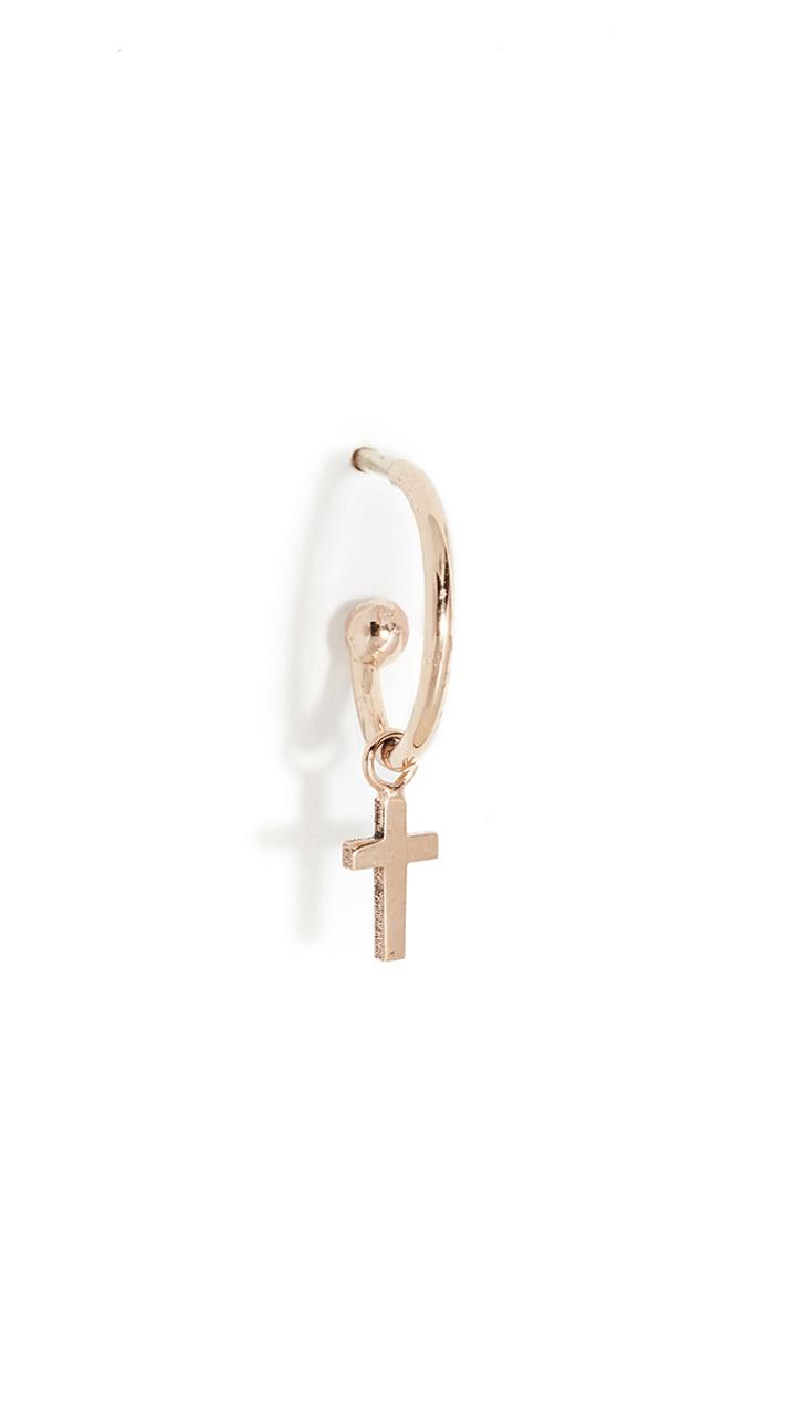 Zoe Chicco 14k Single Huggie Hoop Earring