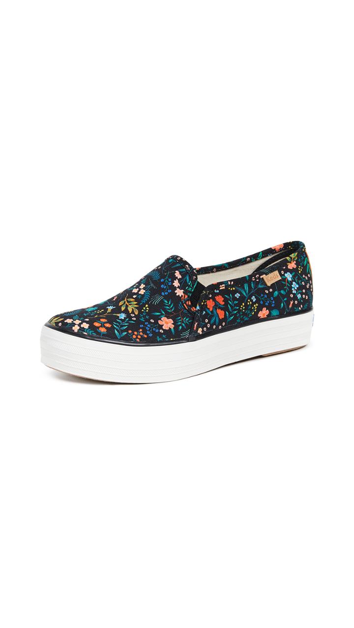Keds X Rifle Paper Co Wildwood Slip On Sneakers