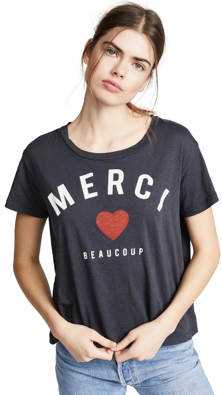 Sundry Vintage Merci Tee