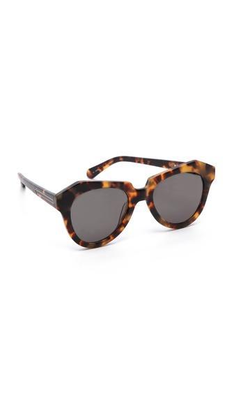 Karen Walker The Number One Sunglasses - Crazy Tort