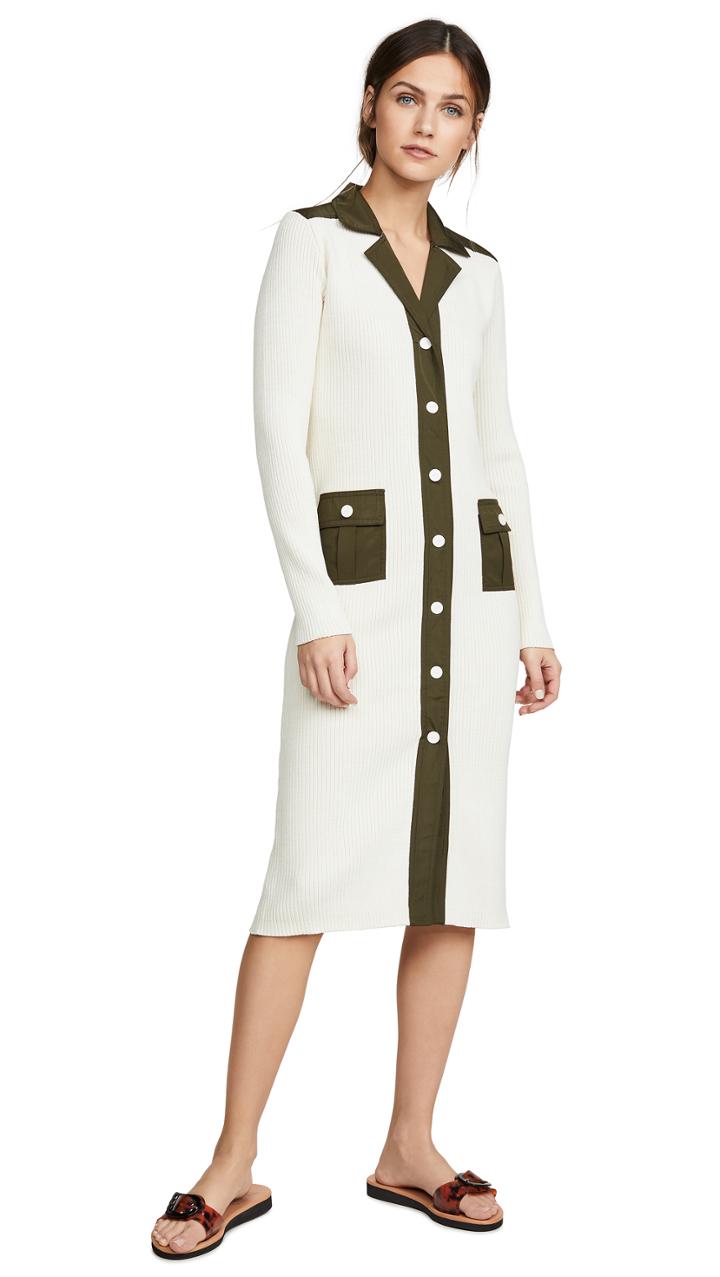 Ganni Tech Knit Dress