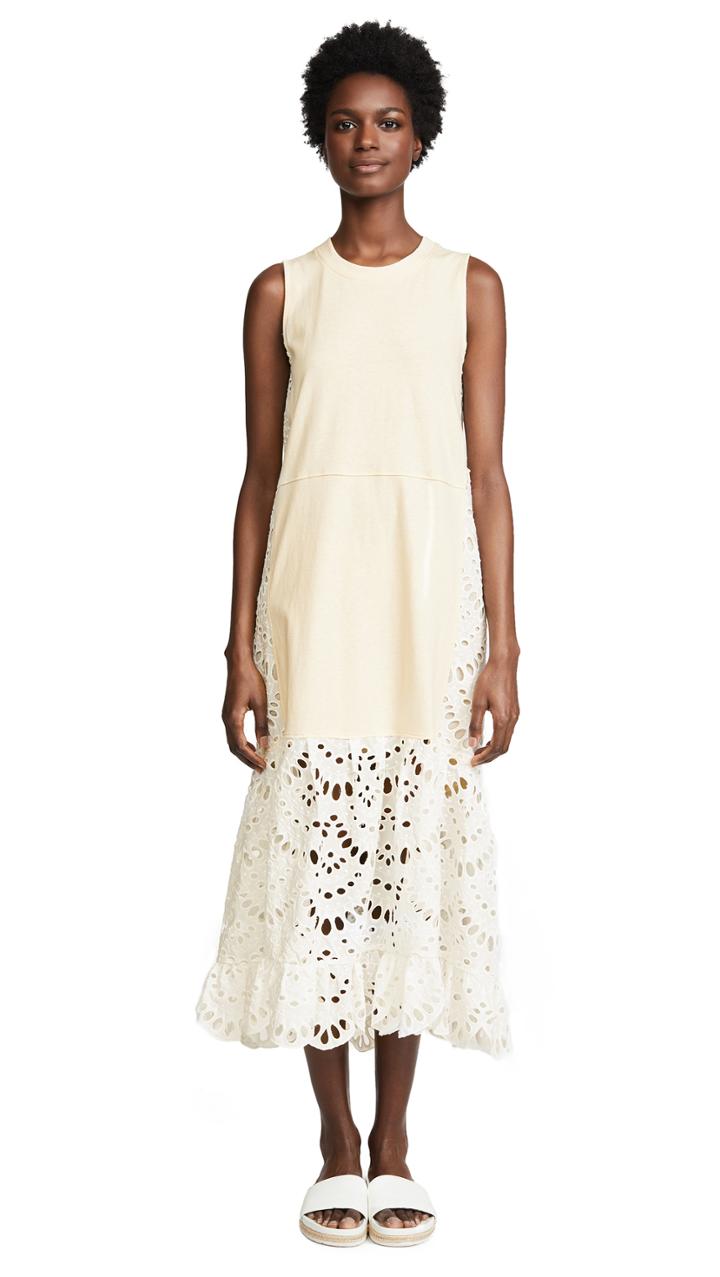 See By Chloe Lace Bottom Dress