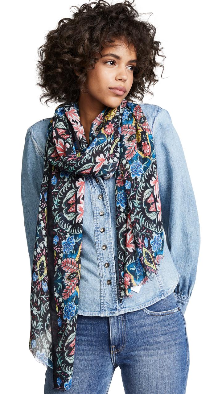 Rebecca Minkoff City Floral Oblong Scarf
