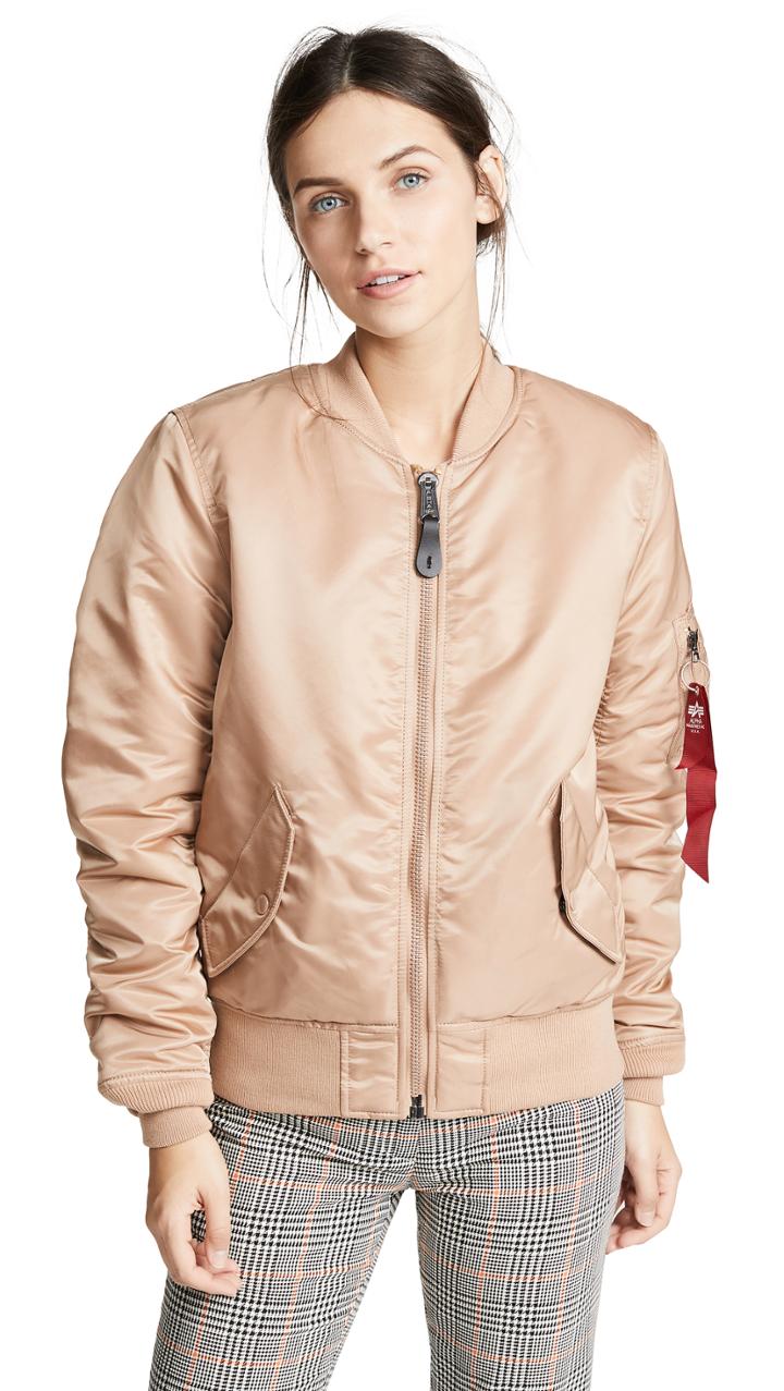 Alpha Industries Ma 1 Military Flight Jacket