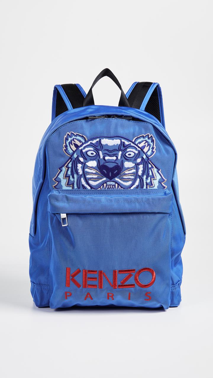 Kenzo Tiger Blue Capsule Backpack