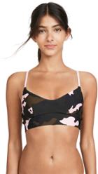 The Upside Forest Camo Zoe Bra