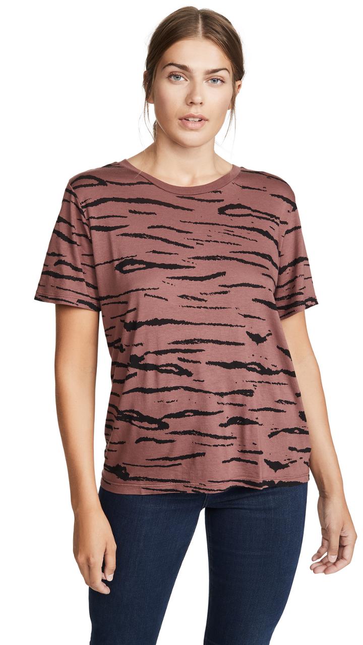 Monrow Tiger Oversized Crew