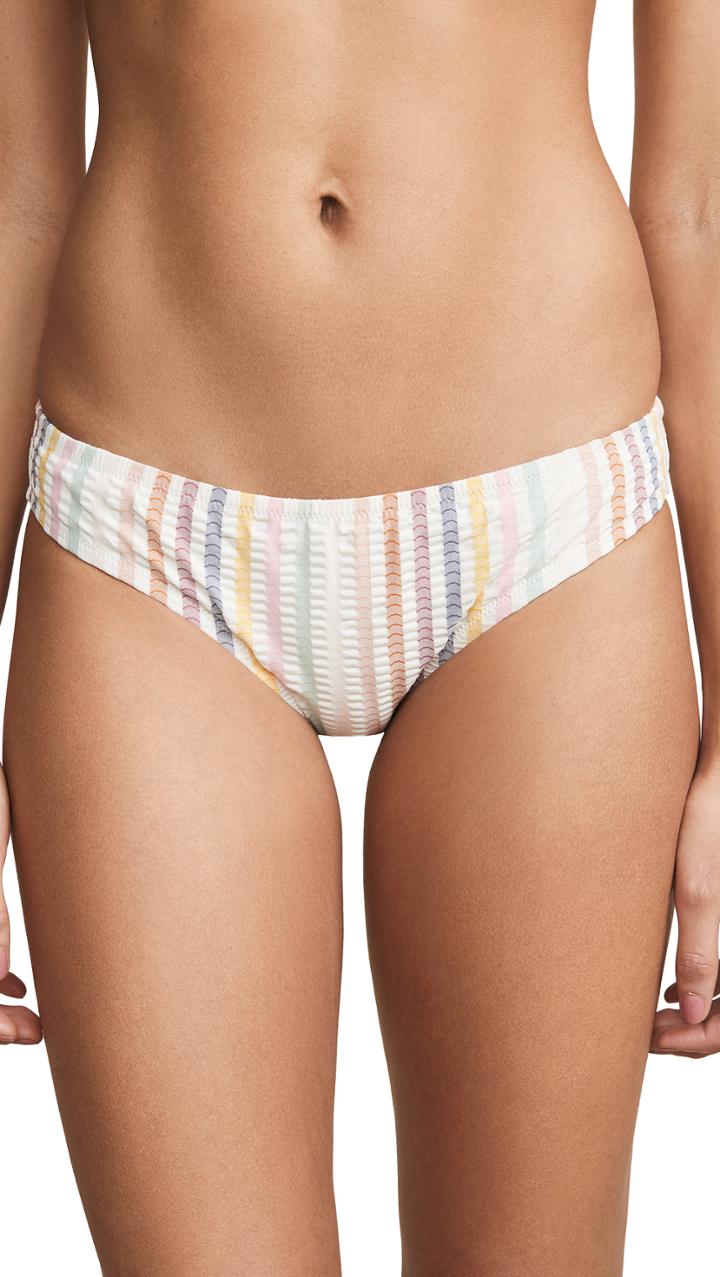Madewell Stripe Andi Bikini Bottoms