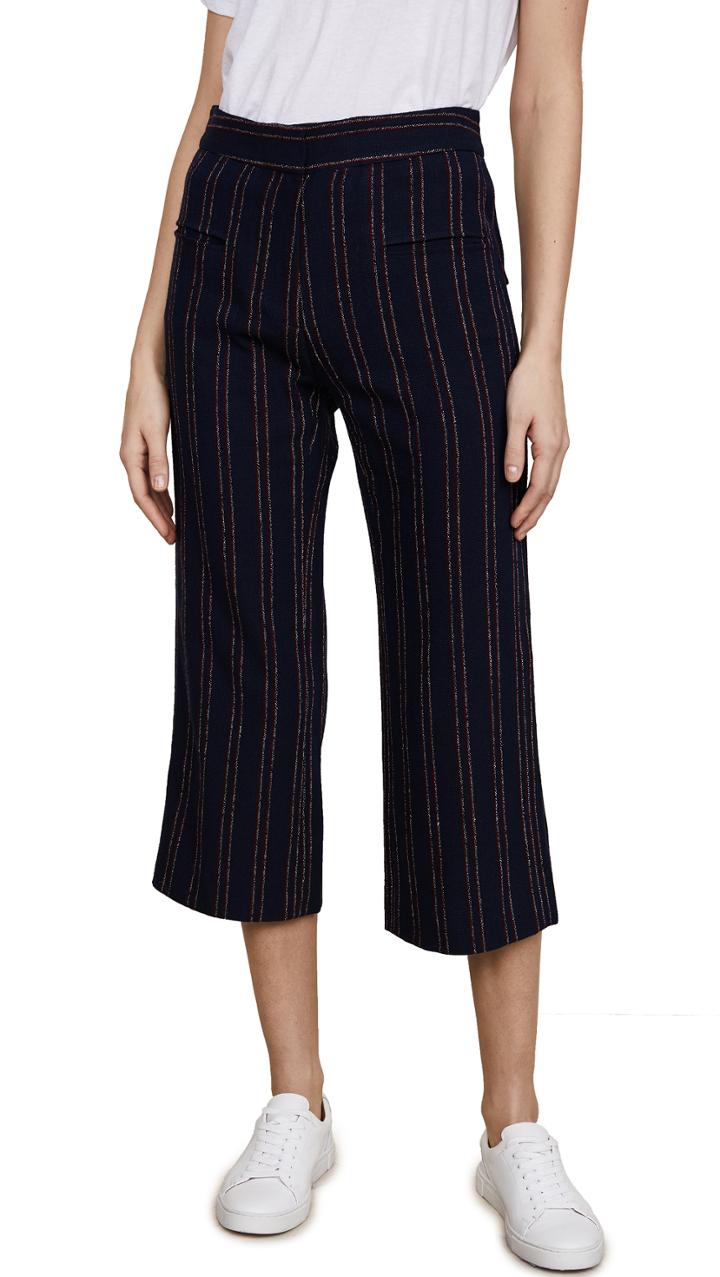 Carven Pinstripe Pants