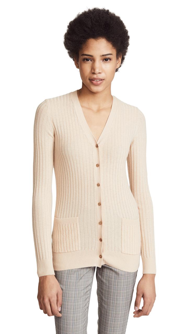 Vince Skinny Cashmere Cardigan