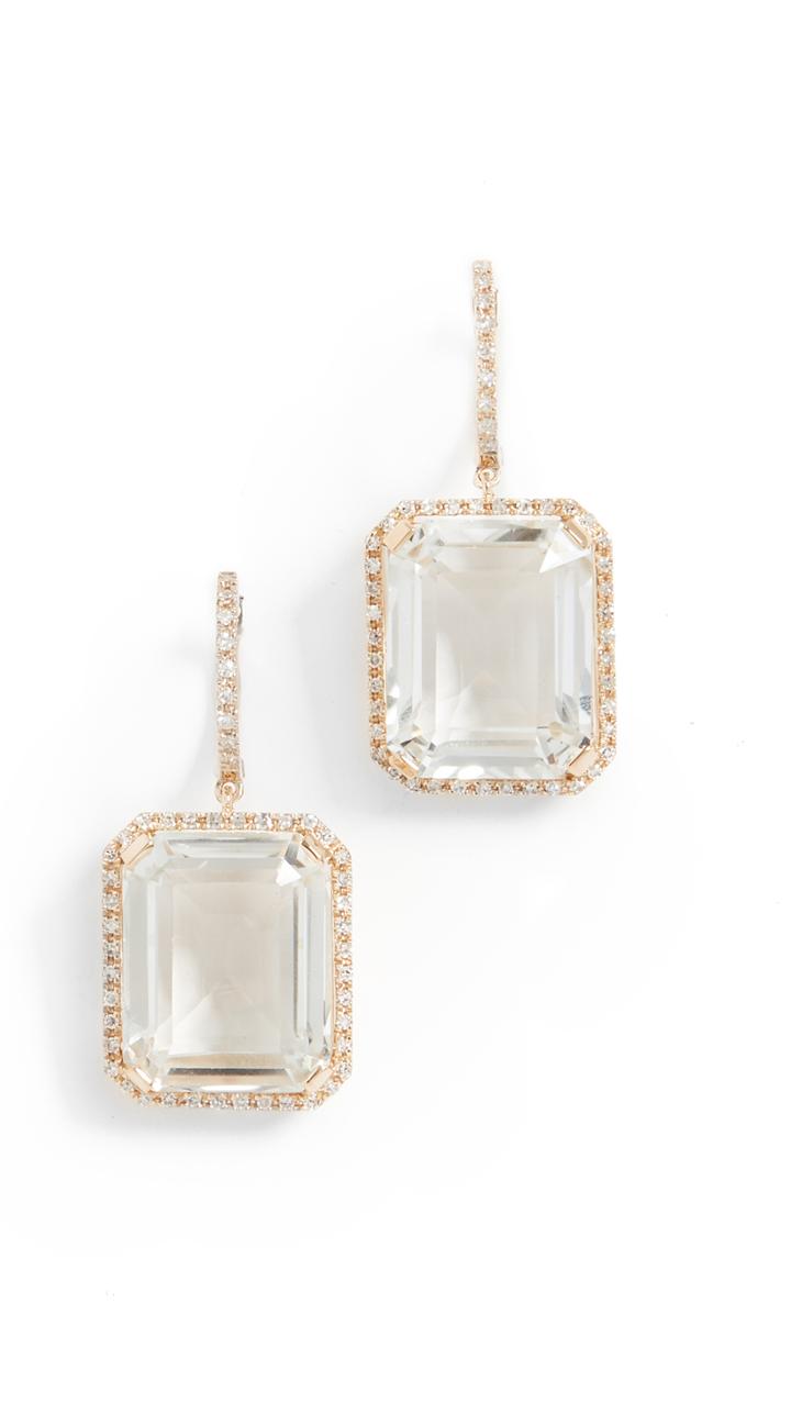 Shay Portrait Gemstone Earrings