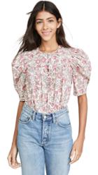 La Vie Rebecca Taylor Short Sleeve Falaise Top