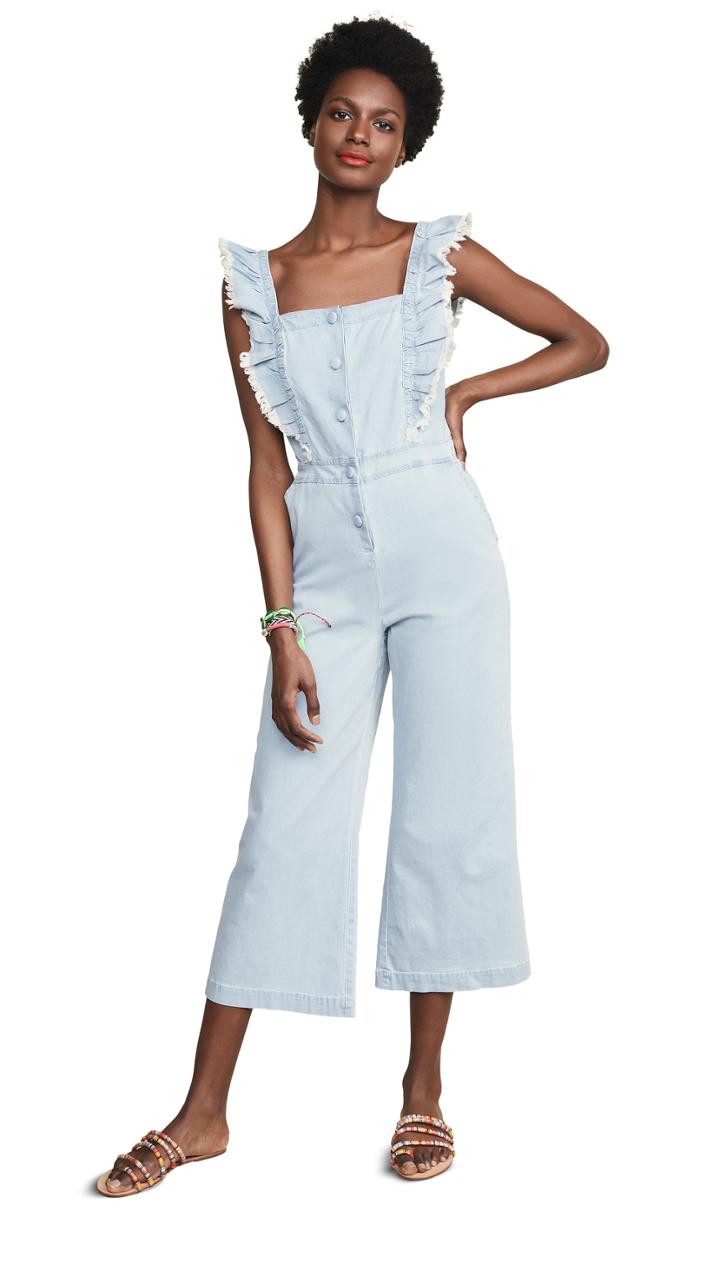Bb Dakota Jack By Bb Dakota Yes Way Chambray Jumpsuit