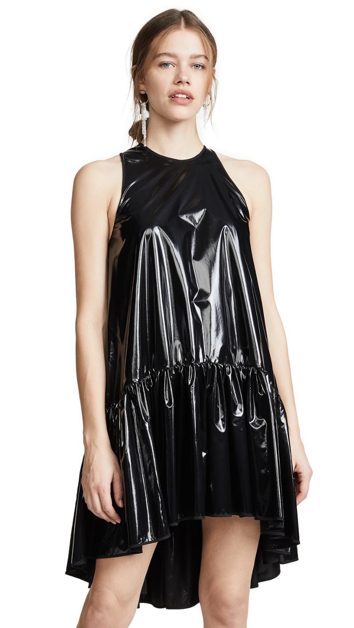 No 21 Patent Sleeveless Dress