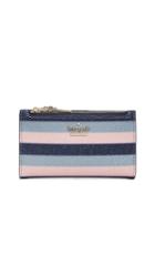 Kate Spade New York Owen Lane Multi Stripe Glitter Mikey Wallet