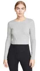 Beyond Yoga Keep In Line Cropped Pullover
